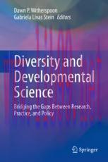 [PDF]Diversity and Developmental Science: Bridging the Gaps Between Research, Practice, and Pol...