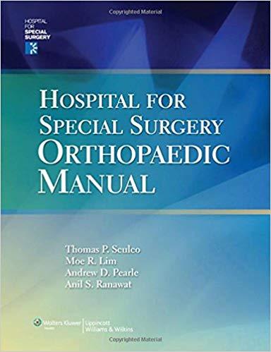 Hospital for Special Surgery Orthopaedic Manual+CHM版