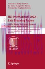 [PDF]HCI International 2022 – Late Breaking Papers: HCI for Health, Well-being, Universal Acces...