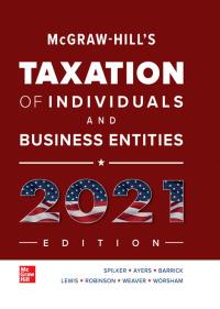 (PDF)McGraw-Hill’s Taxation of Individuals and Business Entities 2021 Edition 12th Edition by B...