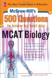 [AME]McGraw-Hill’s 500 MCAT Biology Questions to Know by Test Day (Original PDF)