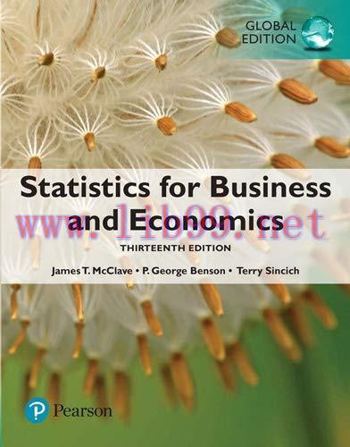 [FOX-Ebook]Statistics for Business and Economics, Global Edition, 5th Edition