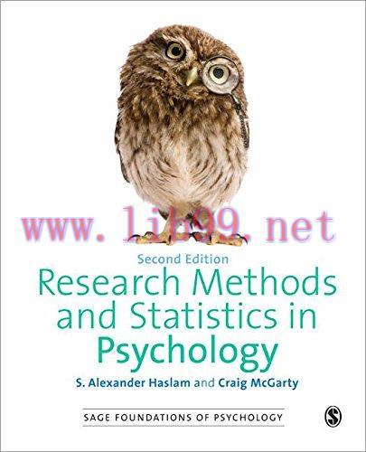 [FOX-Ebook]Research Methods and Statistics in Psychology, 2nd Edition