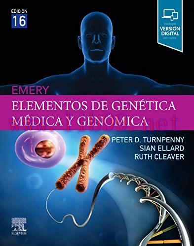 [AME]Emery. Elementos de genética médica y genómica, 16th edition (Original PDF)