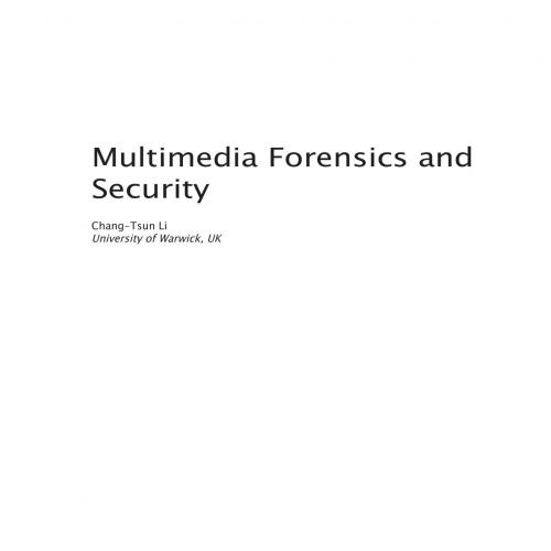 Multimedia Forensics and Security