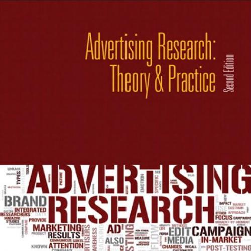 Advertising Research Theory & Practice 2nd Edition by Davis, Joel J - Wei Zhi