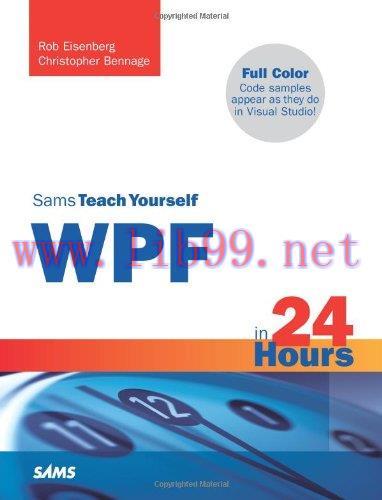 [FOX-Ebook]Sams Teach Yourself WPF in 24 Hours