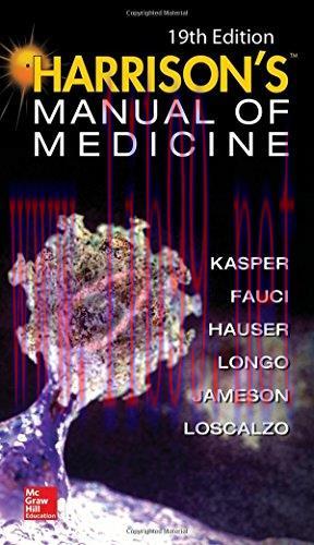[AME]Harrisons Manual of Medicine, 19th Edition (ORIGINAL PDF from_ Publisher)