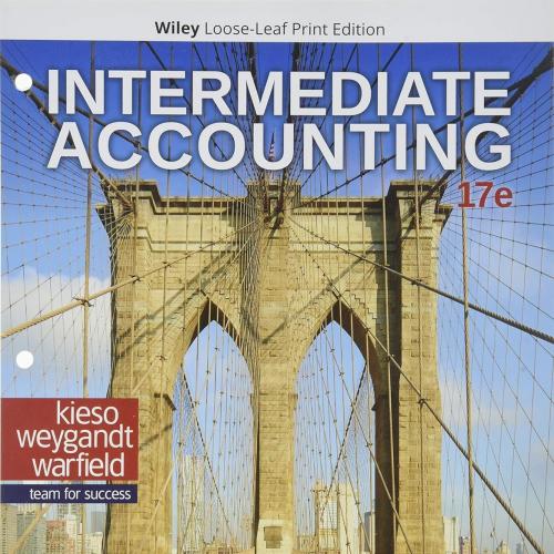 Intermediate Accounting 17th Edition