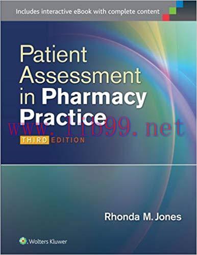 [PDF]Patient Assessment in Pharmacy Practice,3rd Edition