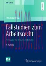 [PDF]Fallstudien zum Arbeitsrecht: Praxisfälle zur Wissensvertiefung