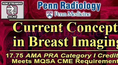 [AME]Penn Radiology Current Concepts in Breast Imaging 2022 (CME VIDEOS)