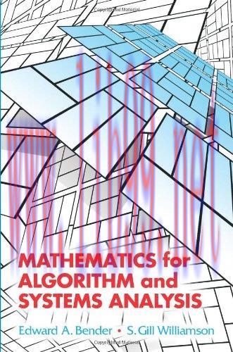 [FOX-Ebook]Mathematics for Algorithm and Systems Analysis