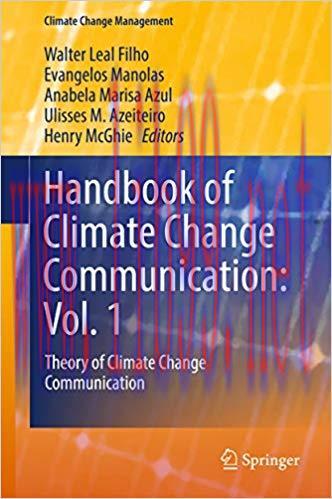 Handbook of Climate Change Communication: Vol. 1: Theory of Climate Change Communication (Clima...