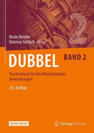 Dubbel Taschenbuch für den Maschinenbau 2 Anwendungen