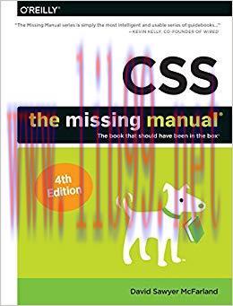 CSS: The Missing Manual 4th Edition,