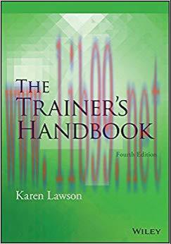 The Trainer’s Handbook 4th Edition,
