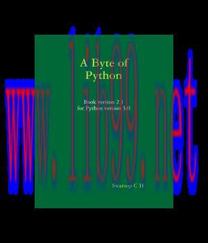 [IT-Ebook]A Byte of Python