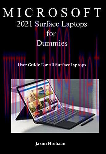 [FOX-Ebook]Microsoft 2021 Surface Laptops For Dummies: User Guide For All Surface Laptops