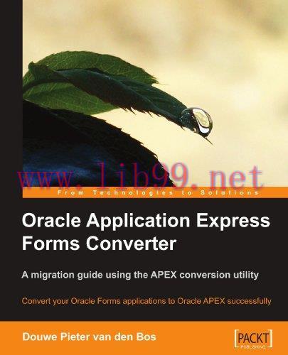[FOX-Ebook]Oracle Application Express Forms Converter