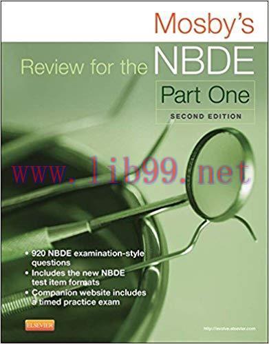 (PDF)Mosby’s Review for the NBDE Part I – E-Book 2nd Edition