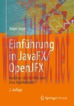 [PDF]Einführung in JavaFX/OpenJFX: Moderne GUIs für RIAs und Java-Applikationen