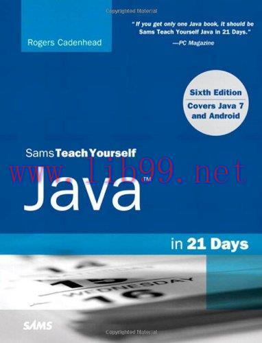 [FOX-Ebook]Sams Teach Yourself Java in 21 Days, 6th Edition