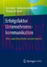 [PDF]Erfolgsfaktor Unternehmenskommunikation: Alles, was Entscheider wissen müssen