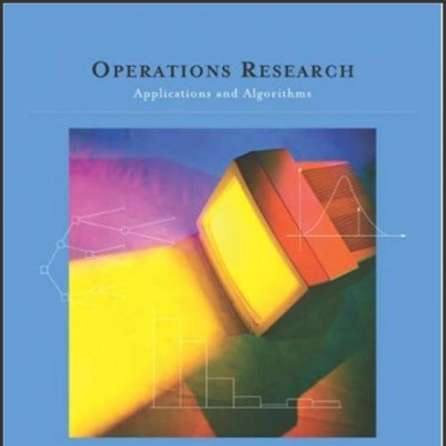 （SM）Operations Research Applications and Algorithms, 4th Edition.zip