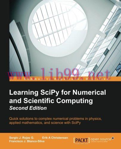 [FOX-Ebook]Learning SciPy for Numerical and Scientific Computing, 2nd Edition