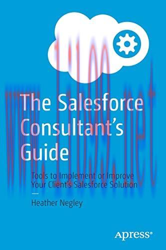 [FOX-Ebook]The Salesforce Consultant’s Guide: Tools to Implement or Improve Your Client’s Sales...