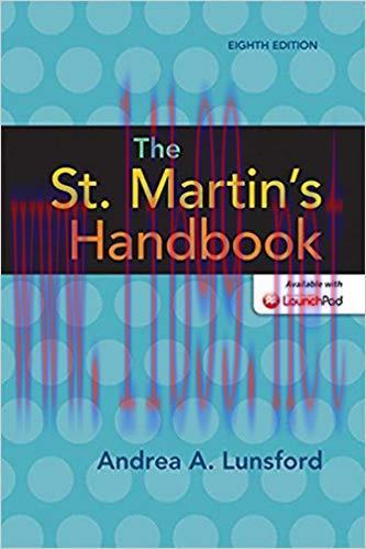 [PDF]The St. Martin’s Handbook 8th Edition by Lunsford, Andrea