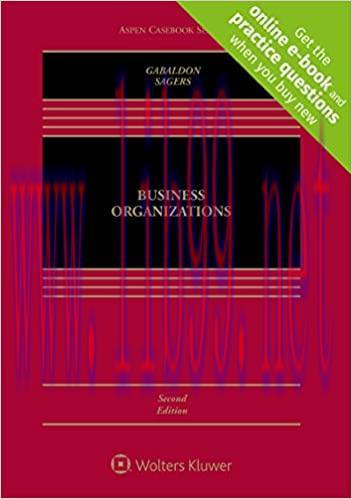 (PDF)Business Organizations (Aspen Casebook)