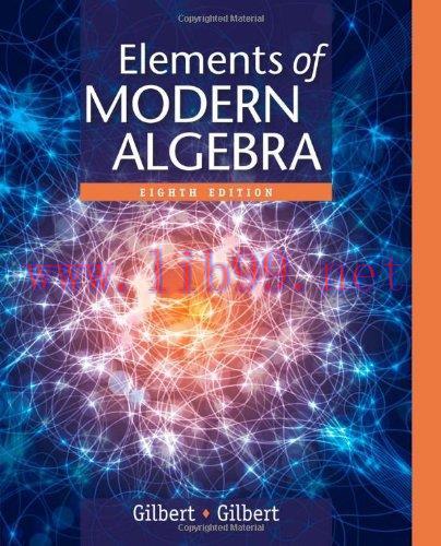 [FOX-Ebook]Elements of Modern Algebra, 8th Edition