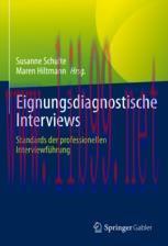 [PDF]Eignungsdiagnostische Interviews: Standards der professionellen Interviewführung