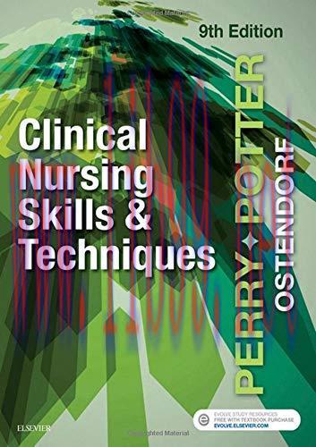 [AME]Clinical Nursing Skills and Techniques, 9th Edition (Original PDF)