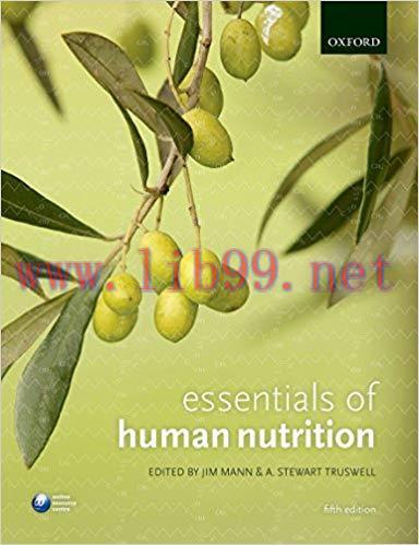 [PDF]Essentials of Human Nutrition, 5th Edition [Jim Mann]