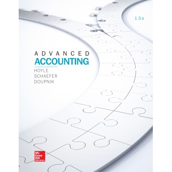 （textbook）Advanced Accounting 13ed Holye, Schaefer, Dopnik