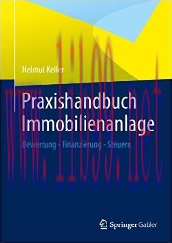(PDF)Praxishandbuch Immobilienanlage: Bewertung – Finanzierung – Steuern (German Edition) 2013 ...