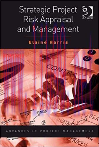(PDF)Strategic Project Risk Appraisal and Management (Advances in Project Management) Pap/Ele E...