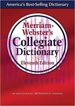 (PDF)Merriam-Webster’s Collegiate Dictionary, 11th Edition, Laminated Hardcover, Plain-Edged (M...