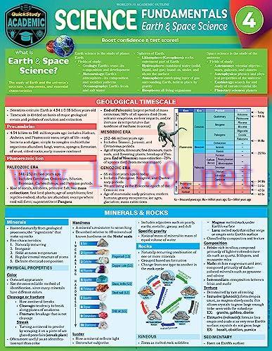[FOX-Ebook]Science Fundamentals 4 - Earth & Space: QuickStudy Laminated Reference & Study Guide