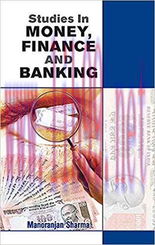 (PDF)Studies in Money, Finance and Banking 1st Edition