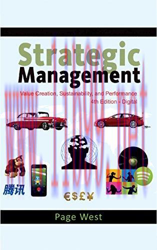 Strategic Management: Value Creation, Sustainability, and Performance (4th Edition)