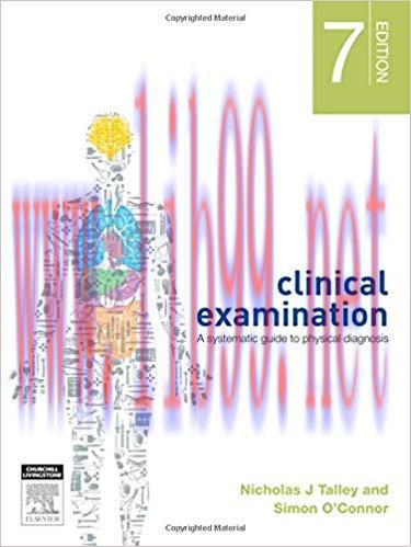 [PDF]Clinical Examination - A Systematic Guide to Physical Diagnosis+CHM版