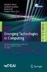 [PDF]Emerging Technologies in Computing: 5th EAI International Conference, iCETiC 2022, Chester...