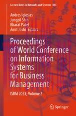 [PDF]Proceedings of World Conference on Information Systems for Business Management: ISBM 2023,...