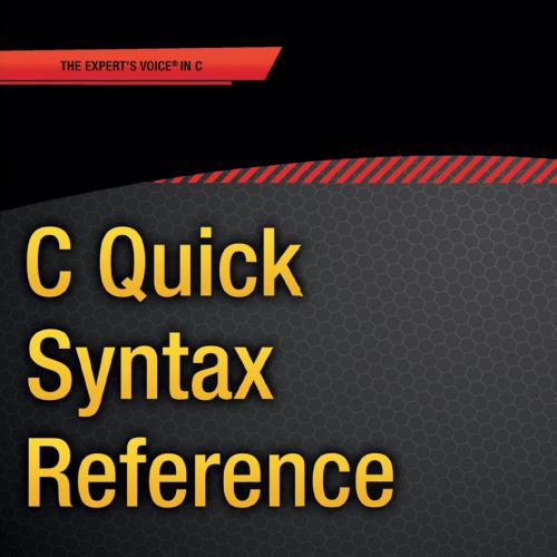 C Quick Syntax Reference