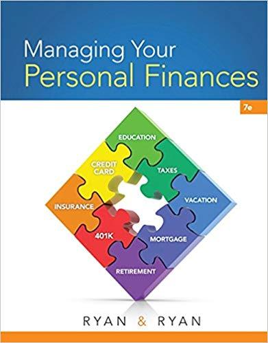 (Test Bank)Managing Your Personal Finances,7th Edition by Joan S. Ryan.zip