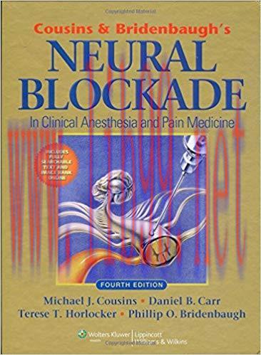 [PDF]Cousins and Bridenbaugh’s Neural Blockade in Clinical Anesthesia and Pain Medicine, 4th Ed...